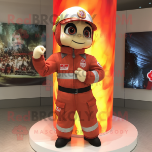  Fire Fighter maskot...