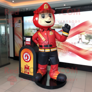  Fire Fighter mascotte...