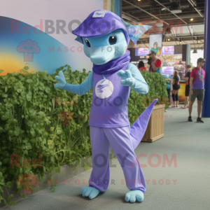 Lavender Dolphin mascotte...