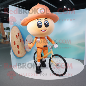 Peach Unicyclist maskot...