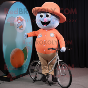 Peach Unicyclist mascotte...