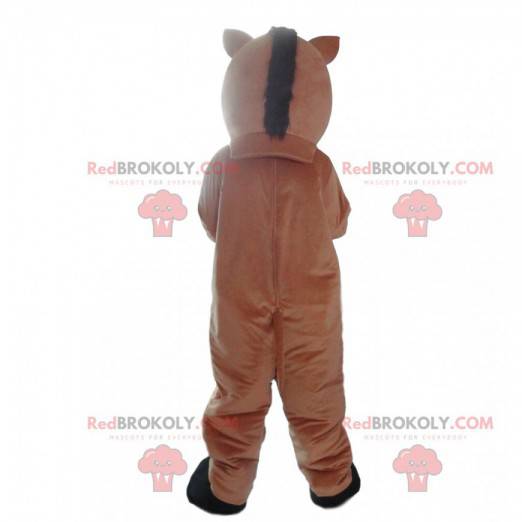 Black boar mascot, giant warthog costume - Redbrokoly.com