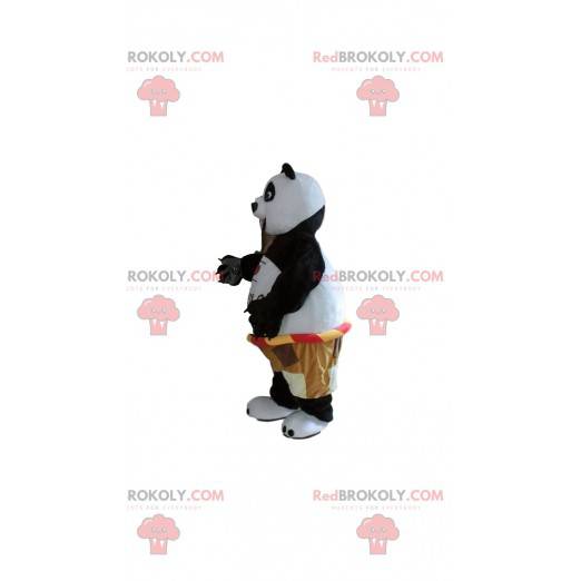 Mascot Po Ping, the famous panda in Kung fu panda -