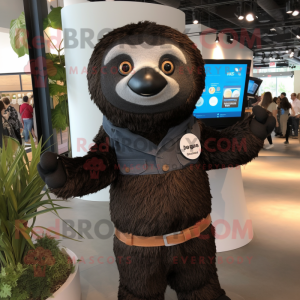 Black Sloth mascotte...