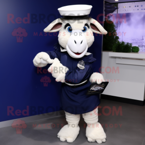 Navy Ram maskot kostume...