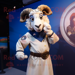 Navy Ram maskot kostume...