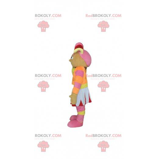 Puppenmaskottchen, buntes und weibliches Kind - Redbrokoly.com