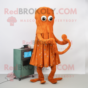 Roest Octopus mascotte...