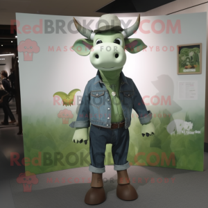 Forest Green Zebu mascotte...