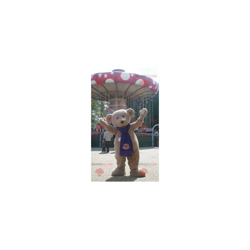 Mascotte dell'orsacchiotto beige - Redbrokoly.com