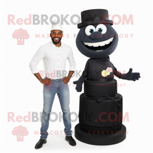 Black Wedding Cake mascotte...