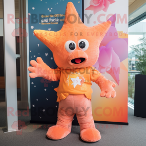 Peach Starfish maskot...