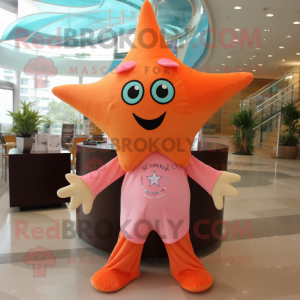 Peach Starfish maskot...