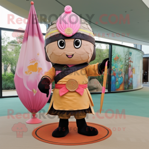 Peach Samurai maskot...