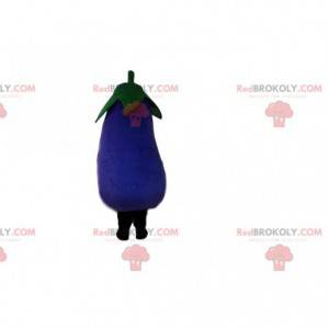 Maskottchen Riesen Aubergine, lila Gemüse Kostüm -