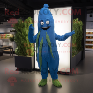 Blue Asparagus mascotte...