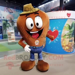 Brown Heart mascotte...