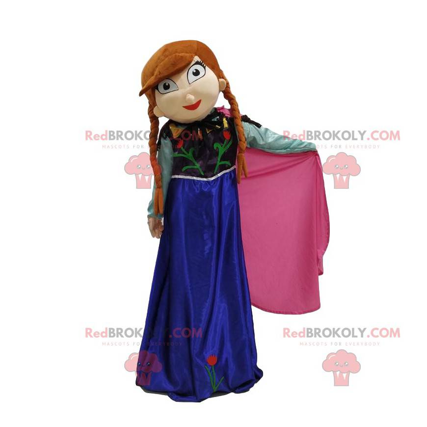 Mascot Frozen, costume da principessa - Redbrokoly.com