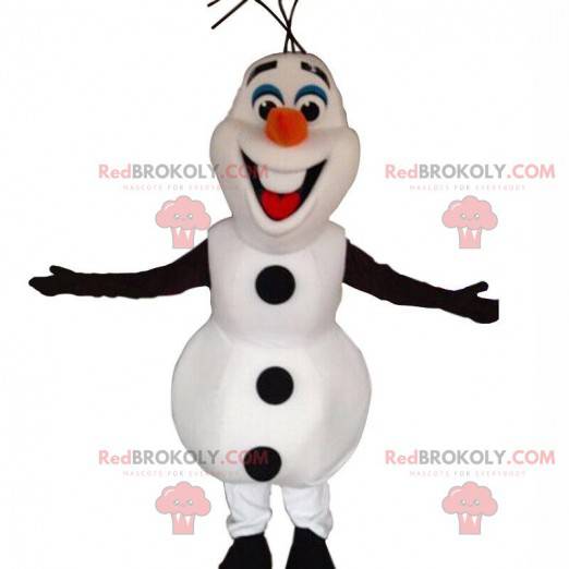 Mascot van Olaf, beroemde cartoon sneeuwpop - Redbrokoly.com