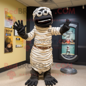 Black Mummy mascotte...