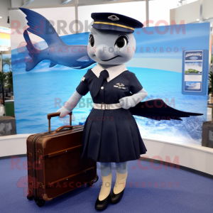 Navy Swordfish mascotte...