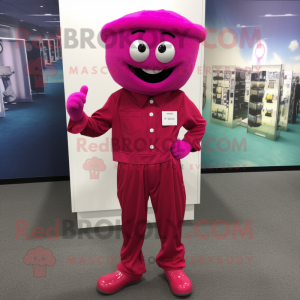 Magenta But mascotte...