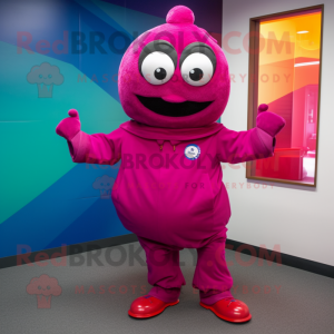 Magenta But mascotte...