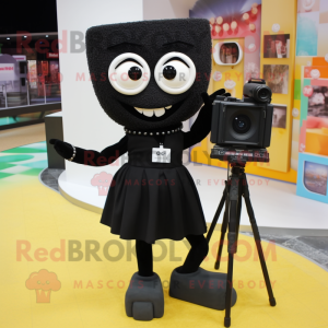 Black Camera mascotte...