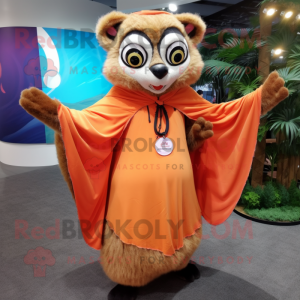Persika Lemur maskot kostym...