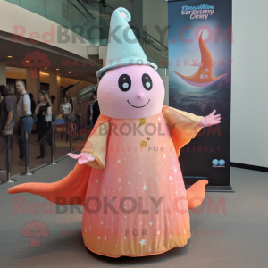 Peach Narwhal mascotte...