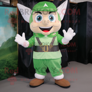 Green Tooth Fairy maskot...