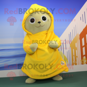 Lemon Yellow Seal maskot...