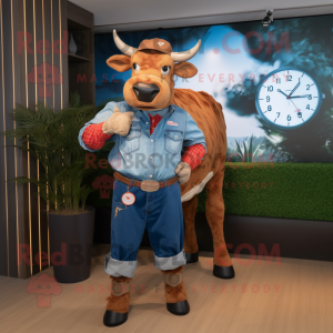 Rust-Zebu Maskottchen...