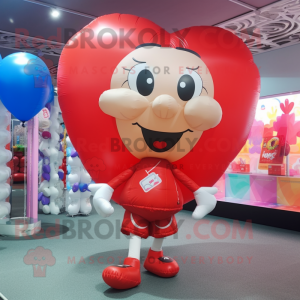  balony w kształcie serca w...