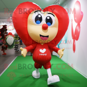  balony w kształcie serca w...