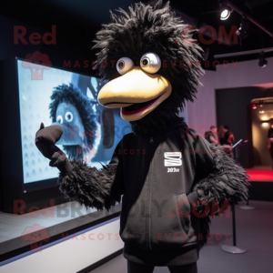 Black Ostrich mascotte...