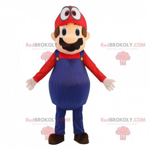 Mascot Mario, de beroemde loodgieter van het videospel -