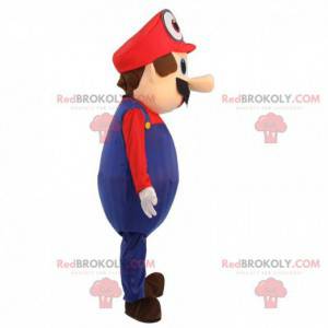 Mascot Mario, de beroemde loodgieter van het videospel -