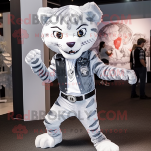 Silver Tiger mascotte...