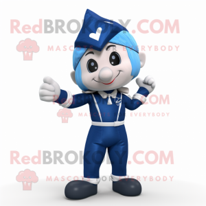 Navy Arrow Of Love maskot...