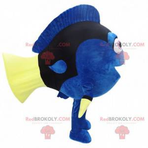 Mascote Dory, o peixe-cirurgião do desenho animado Nemo -