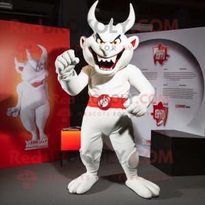 White Devil mascotte...