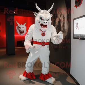 White Devil mascotte...