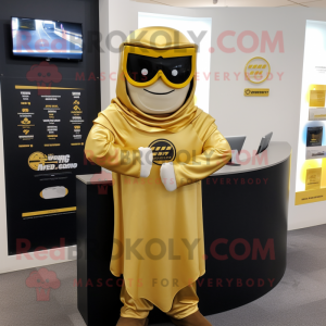 Gold Attorney maskot...