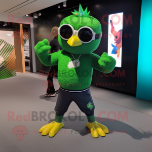 Green Eagle mascotte...