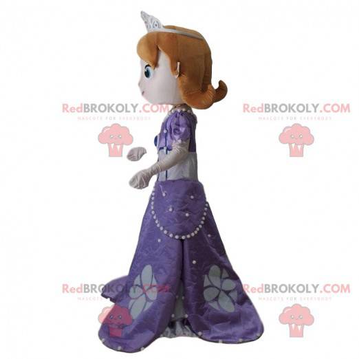 Princess Sofia mascot, princess from Walt Disney TV series -