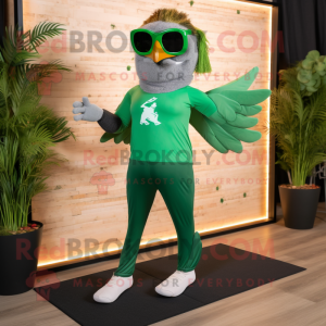 Green Eagle mascotte...