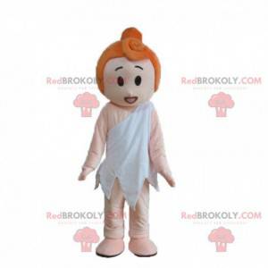 Mascot Wilma, personaje famoso de la familia Flintstones -