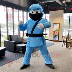 Himmelblauer Ninja...