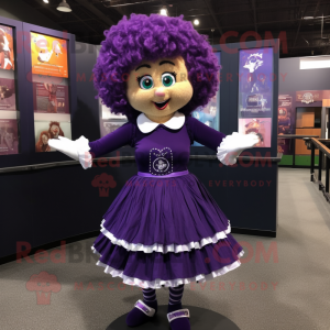 Lilla Irish Dancer maskot...